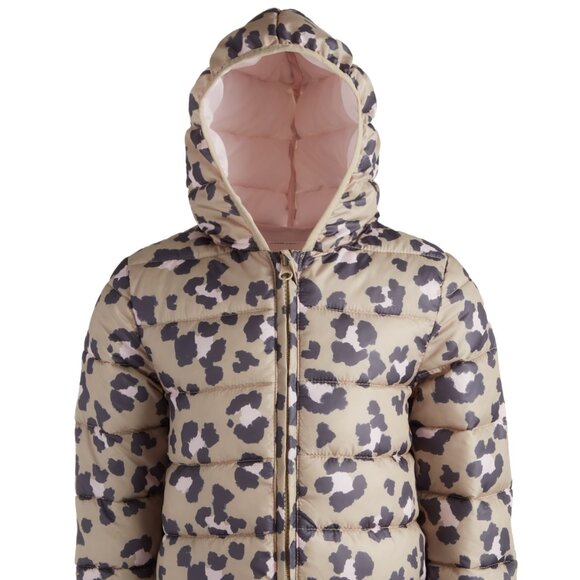 Epic Threads Toddler and Little Girls Hooded Puffer Jacket Quilted Packable 3T - Picture 1 of 7